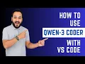 How to Use QWEN 3 Coder with VS Code Generate Note Taking App