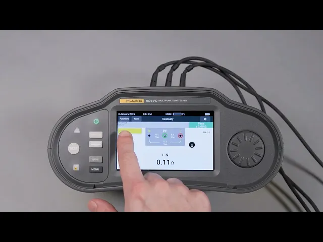 Thumbnail for the FLUKE 1670 Series Setting Up a Project