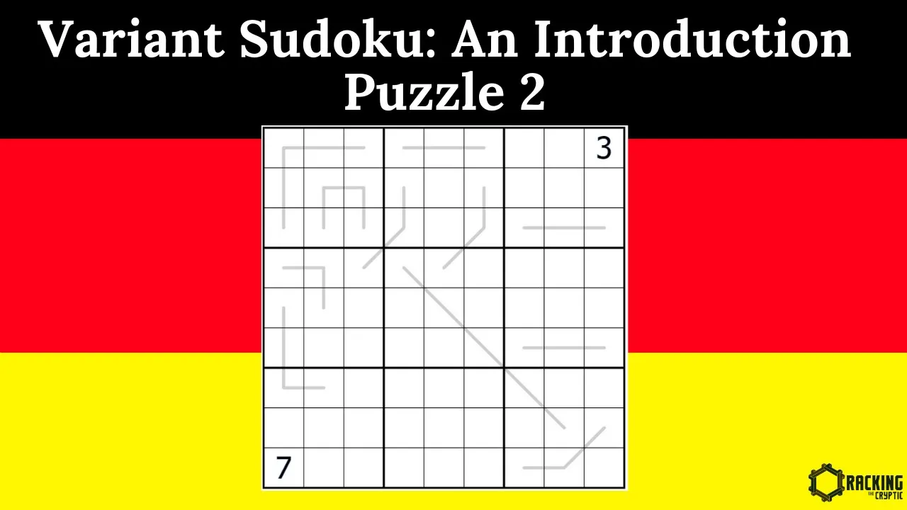 An Introduction To Variant Sudoku: Puzzle 2