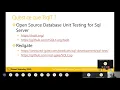Power Saturday 2020 - Tests unitaires avec TSQLT