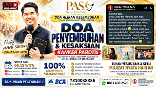 Pastor andi simon mengadakan Live streaming Doa Penyembuhan Minggu pk 6.15 & Kebaktian Pagi pk 8.00