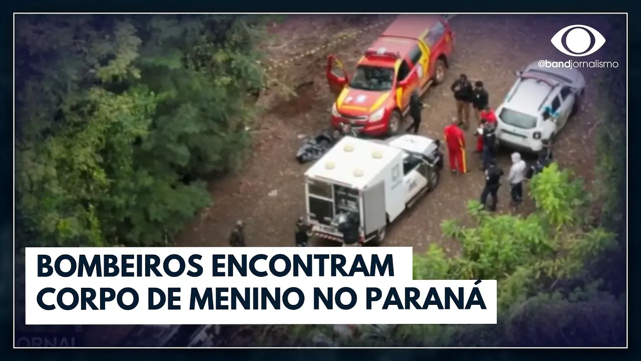 Corpo de menino de dois anos é encontrado em rio de Londrina  | Jornal da Noite