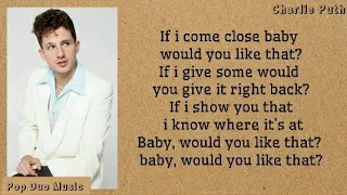 Charlie Puth Like That Lyrics PopDuoMusic 