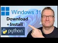 How to Install Python on Windows 11 EASY