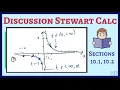 Multivariable Calculus - Discussion 1 Stewart Calculus Section 10 1 and 10 2
