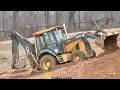 John Deere 310 Backhoes at Work