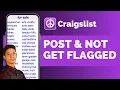How To Post On Craigslist Without Getting Flagged