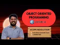 Scope Resolution Operator in C Hindi Defining Functions Outside Class L-4
