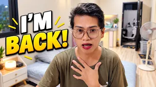 I’M BACK! 😌