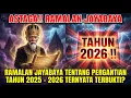 Astaga!! Ramalan Jayabaya Tentang Pergantian Tahun 2025 ke 2026 Ternyata Terbukti?