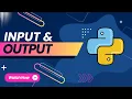 Python Tutorial - Input Output in Python Explained Hindi 2025 Beginners Guide