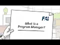 What is a Program Manager