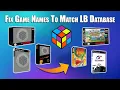 Fix Game Names To Automatically Add Metadata and Media - LaunchBox Tutorial