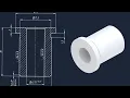 Conductor Bushing CAD part modeling Autodesk Inventor tutorial cbp 12062026