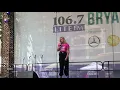 Reneé Rapp sings "Someone Gets Hurt" at Broadway in Bryant Park