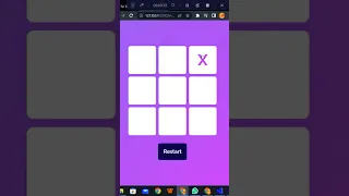 Create a Tic Tac Toe game using HTML CSS JavaScript project