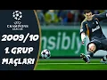 UEFA ŞAMPİYONLAR LİGİ 1. GRUP MAÇLARI - PES 2010 [HD]