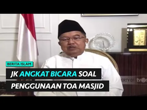 TEGAS! Jusuf Kalla Beberkan Soal Aturan Penggunan Toa Masjid | religiOne