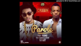 calebin parole ft tekno prod by dj coublon 