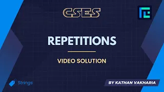 Repetitions Solution CSES Problemset Introductory Problems
