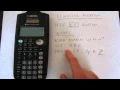 TI 36X Pro Scientific and Engineering Notation
