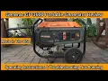 Generac GP 3600 Portable Generator Review Operating Instructions Troubleshooting Not Running