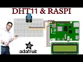Step By step procedure to use Adafruit lib for DHT11 sensor with Raspberry PI