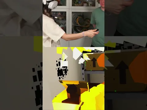 Who gave her a flamethrower #vr #gaming #arachnophobia #spider #killitwithfire #funny #girlfriend