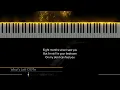 Grace VanderWaal - What's Left Of Me - Piano Karaoke Instrumental Cover with Lyrics