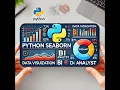 Python Visualization Series Seaborn library Pie chart Data Analyst BI Analyst