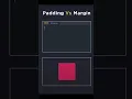 Padding Vs Margin