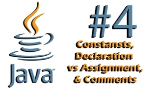 Java Constants Declaration vs Assignment Comments