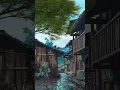 Download Lagu Enjoy the tranquility of this moment #Chinese village #Misty  #Old #Alley #architecture #quiet #rain