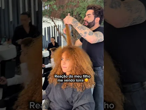 Fiquei loira e essa foi a reação dele 🗣️🗣️🗣️