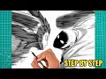 Download Lagu How To Draw Cosmic GAROU vs SAITAMA Serious Punch!! - ONE PUNCH MAN 