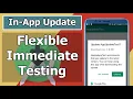 Android Show Update Available Dialog Inside App In-App Updates API Flexible Immediate 2021
