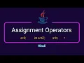 Assignment Operator In Java Compound Statements Explain In Hindi By Nirbhay Kaushik