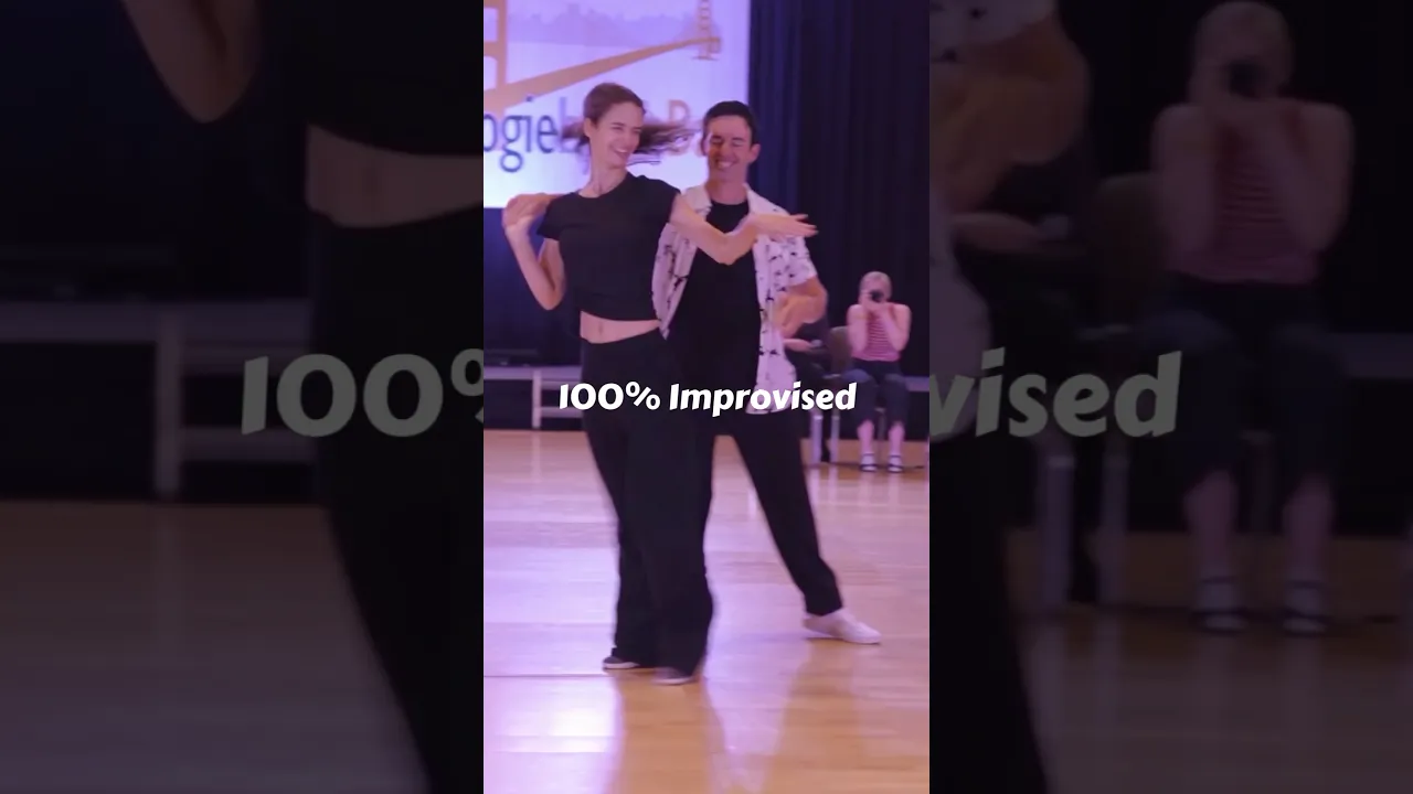 Genuinely giggled through this dance 🙃 #improv #westcoastswing