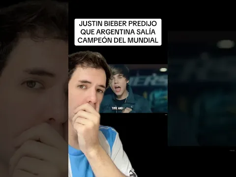 Justin Bieber Predijo que Argentina sale Campeón