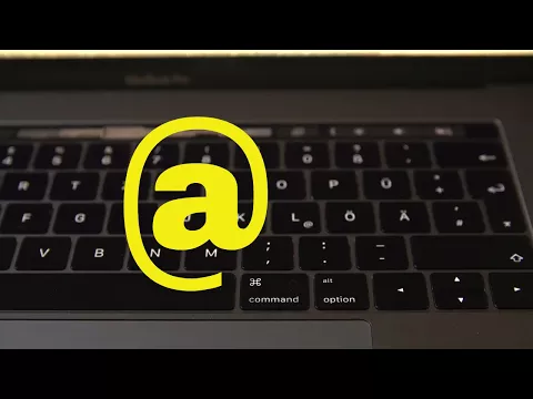 Download MP3 AT Zeichen auf Apple Mac Tastatur