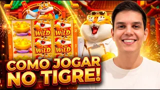 COMO JOGAR NO JOGO DO TIGRINHO FORTUNE TIGER! PASSO A PASSO NO JOGO DO TIGRE!