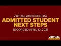 Admitted Student Next Steps Winthrop University