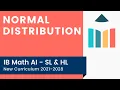 Normal Distribution IB Math AI