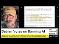 Debian Votes on Banning AI