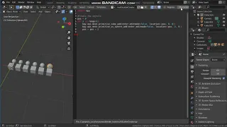 Blender python - multi scatter creator