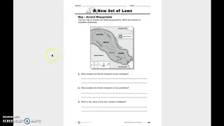 Map - Ancient Mesopotamia