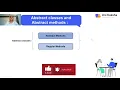 Java Abstraction Methods