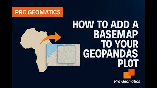 How to Add a Basemap to GeoPandas Map Plot using Contextily on Python Quick and Easy Tutorial