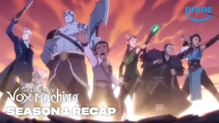 the legend of vox machina season 1 recap prime video