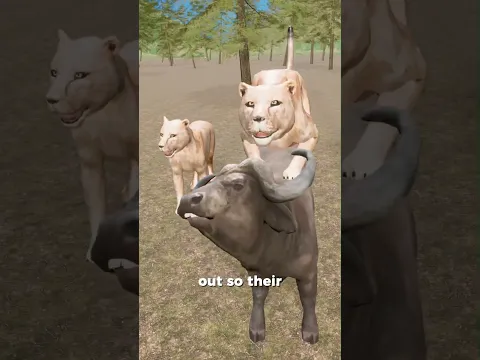 These Lions Never Abandoned Their Blind Mother 😫